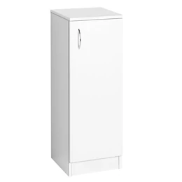 AQUALINE Simplex Eco állószekrény, 30×86×30 cm, matt fehér