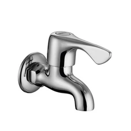 AQUALINE fali kifolyószelep, 1/2", króm