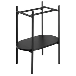 AQUALINE Puno mosdótartó konzol, 550×780×360 mm, fekete AQUALINE Puno mosdótartó konzol, 550×780×360 mm, fekete