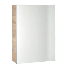 AQUALINE Vega tükrösszekrény, 50×70×18 cm, platinatölgy