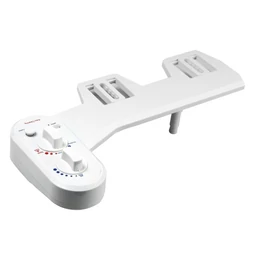AQUALINE Easy Cleaning Super WC-ülőkére szerelhető bidé, hideg és meleg vizes AQUALINE Easy Cleaning Super WC-ülőkére szerelhető bidé, hideg és meleg vizes