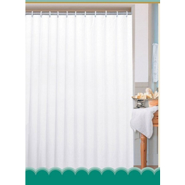 AQUALINE zuhanyfüggöny, 180×200 cm, fehér