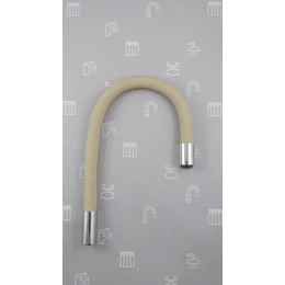 KFA Armatura rugalmas kifolyócső Rumba mosogató csaptelephez, bézs