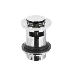 KFA ARMATURA click-clack leeresztő szelep kis dugóval, túlfolyóval, króm KFA ARMATURA click-clack leeresztő szelep kis dugóval, túlfolyóval, króm