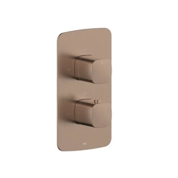 KFA ARMATURA Malaga termosztátos falsík alatti csaptelep, szálcsiszolt rose gold KFA ARMATURA Malaga termosztátos falsík alatti csaptelep, szálcsiszolt rose gold