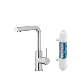 KFA ARMATURA Duero Pure Basic vízszűrős mosogató csaptelep, inox, szűrővel