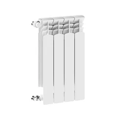 KFA ARMATURA G500F alumínium radiátor - fehér - 4 tagos