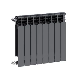 KFA ARMATURA G600F alumínium radiátor - grafit - 8 tagos