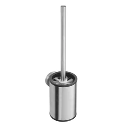 BEMETA Neo fali WC kefetartó, fehér kefe, inox/matt BEMETA Neo fali WC kefetartó, fehér kefe, inox/matt