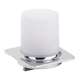 BEMETA Organic fali szappanadagoló, 100×115×110 mm, 200 ml, tejüveg/króm BEMETA Organic fali szappanadagoló, 100×115×110 mm, 200 ml, tejüveg/króm