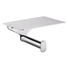 BEMETA Organic fali WC-papírtartó polccal, 150×75×115 mm, króm BEMETA Organic fali WC-papírtartó polccal, 150×75×115 mm, króm