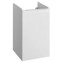 BRUCKNER Neon mosdótartó szekrény, 42×71×35 cm, fehér