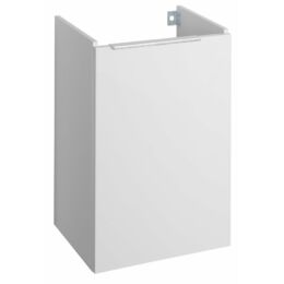 BRUCKNER Neon mosdótartó szekrény, 47×71×35 cm, fehér