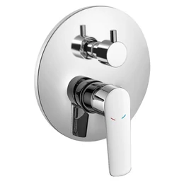 BRUCKNER Schmitz zuhanycsaptelep színkészlet, 2 irányú, króm