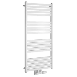 BRUCKNER Grunt fürdőszobai radiátor, középső bekötés, 500×1050 mm, fehér