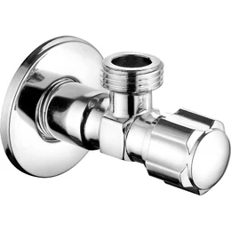 BRUCKNER sarokszelep rozettával, 1/2"×3/8", króm BRUCKNER sarokszelep rozettával, 1/2"×3/8", króm