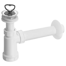 BRUCKNER mosdószifon, inox tálkával, gumi dugóval, 5/4", 40 mm BRUCKNER mosdószifon, inox tálkával, gumi dugóval, 5/4", 40 mm