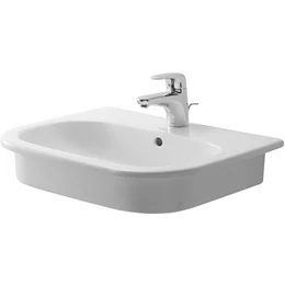 DURAVIT D-Code beépíthető mosdó, 54×43 cm