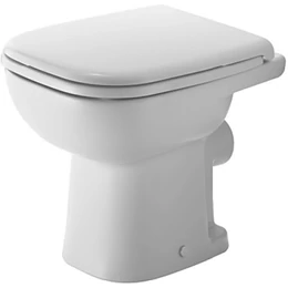 DURAVIT D-Code álló WC, mélyöblítésű, hátsó kifolyású DURAVIT D-Code álló WC, mélyöblítésű, hátsó kifolyású