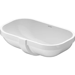 DURAVIT D-Code alulról beépíthető mosdó, 49,5×29 cm