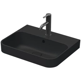 DURAVIT Happy D.2 Plus ráültethető mosdó, 500×400 mm, matt antracit DURAVIT Happy D.2 Plus ráültethető mosdó, 500×400 mm, matt antracit
