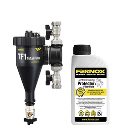 FERNOX TF1 Total Filter 22 mm + Protector+ Filter Fluid