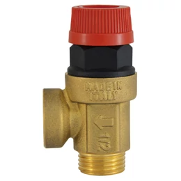 FERRO biztonsági szelep hideg-melegvíz és használati  melegvíz rendszerekhez 1,5 bar 1/2"×1/2" FERRO biztonsági szelep hideg-melegvíz és használati  melegvíz rendszerekhez 1,5 bar 1/2"×1/2"