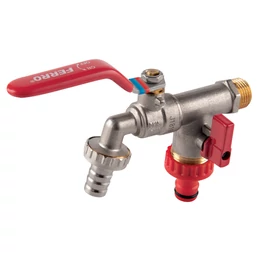 FERRO F-Comfort kerti csap két kimenettel, 1/2" FERRO F-Comfort kerti csap két kimenettel, 1/2"