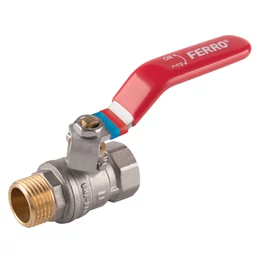 FERRO F-Comfort golyóscsap lapátkarral 6/4" KB PN20 FERRO F-Comfort golyóscsap lapátkarral 6/4" KB PN20