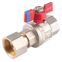 FERRO F-Power golyóscsap pillangókarral 1/2" BB fél-hollandi PN16 FERRO F-Power golyóscsap pillangókarral 1/2" BB fél-hollandi PN16