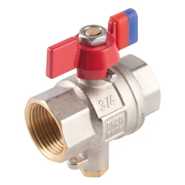 FERRO F-Power golyóscsap M10×1 csatlakozóval hőmérőhöz 1/2" BB PN16 FERRO F-Power golyóscsap M10×1 csatlakozóval hőmérőhöz 1/2" BB PN16