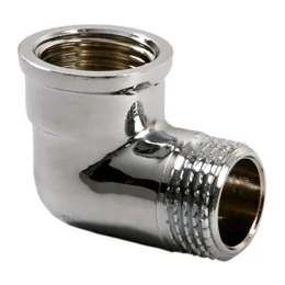 Réz könyök 1/2" KB krómozott Réz könyök 1/2" KB krómozott