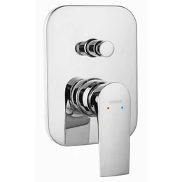 FERRO Algeo Square falsík alá építhető kétfunkciós csaptelep FERRO Algeo Square falsík alá építhető kétfunkciós csaptelep