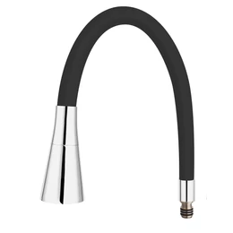 FERRO Elastico II - flexibilis kifolyócső konyhai csaptelepekhez, fekete FERRO Elastico II - flexibilis kifolyócső konyhai csaptelepekhez, fekete