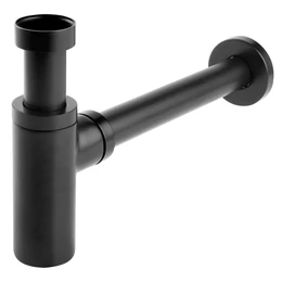 FERRO hengeres búraszifon G5/4"×32 mm, fekete FERRO hengeres búraszifon G5/4"×32 mm, fekete