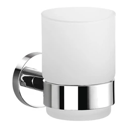 FERRO Grace üveg fogmosópohár tartóval FERRO Grace üveg fogmosópohár tartóval