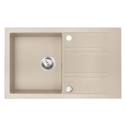 FERRO Mezzo II 1-medencés csepptálcás gránit mosogató 48/78 FERRO Mezzo II 1-medencés csepptálcás gránit mosogató 48/78