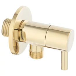 FERRO sarokszelep, arany színű 1/2"×1/2" FERRO sarokszelep, arany színű 1/2"×1/2"