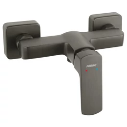 FERRO Vitto VerdeLine zuhanycsaptelep, gun metal