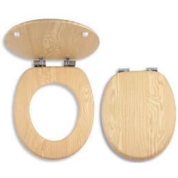 FERRO MDF WC ülőke, kőris, soft close FERRO MDF WC ülőke, kőris, soft close
