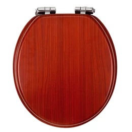 FERRO MDF WC ülőke, dió, soft close FERRO MDF WC ülőke, dió, soft close