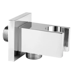 FERRO sarokcsatlakozó zuhanytartóval zuhanycsőhöz FERRO sarokcsatlakozó zuhanytartóval zuhanycsőhöz