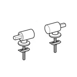 GEBERIT csuklópánt készlet WC-ülőkéhez, lecsapódásgátlós, gyorskioldós zsanérral