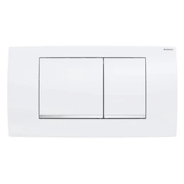 GEBERIT Twinline30 működtetőlap, 2 mennyiséges öblítéshez, fehér/fényes króm