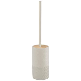 GEDY Afrodite WC-kefe és tartó, cement/szürke GEDY Afrodite WC-kefe és tartó, cement/szürke