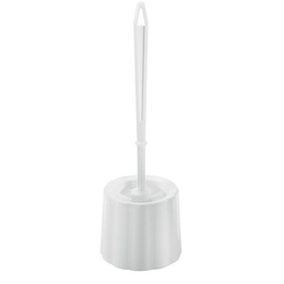 GEDY Zeno szabadonálló WC-kefetartó, 122×376 mm, ABS/fehér
