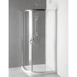 GELCO Sigma íves zuhanykabin, dupla eltolható ajtó, Tecmi zuhanytálcával, 90×90 cm, transzparent üveg GELCO Sigma íves zuhanykabin, dupla eltolható ajtó, Tecmi zuhanytálcával, 90×90 cm, transzparent üveg