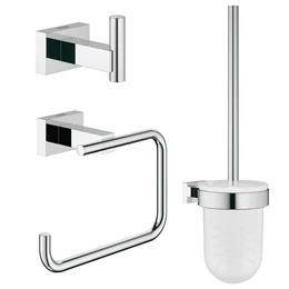 GROHE Essentials Cube City fürdőszobai kiegészítő szett 3 az 1-ben GROHE Essentials Cube City fürdőszobai kiegészítő szett 3 az 1-ben
