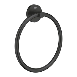 GROHE Essentials törölközőtartó gyűrű, matt fekete