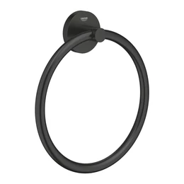 GROHE Essentials törölközőtartó gyűrű, matt fekete GROHE Essentials törölközőtartó gyűrű, matt fekete